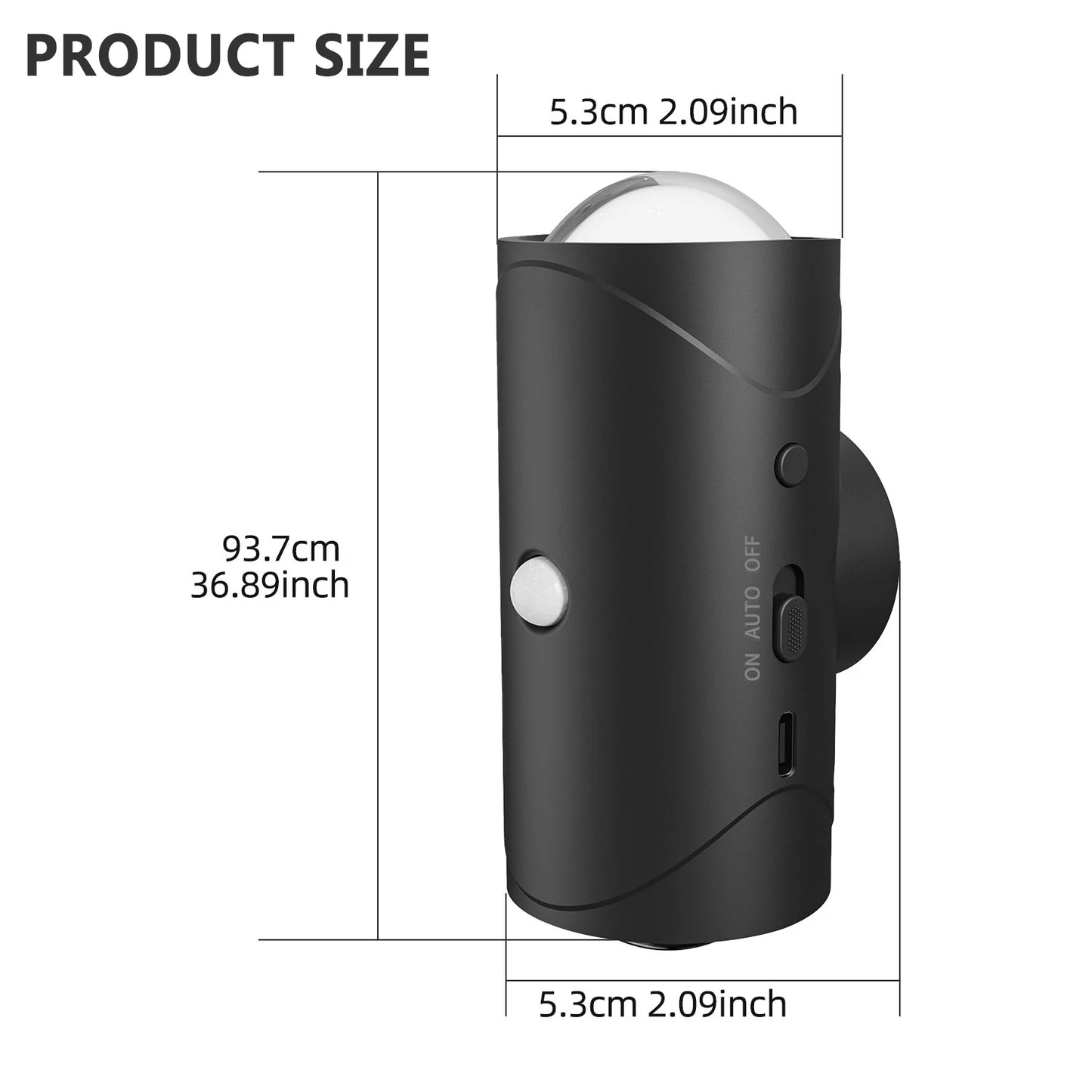 Rechargable Magnetic Motion Sensor Light