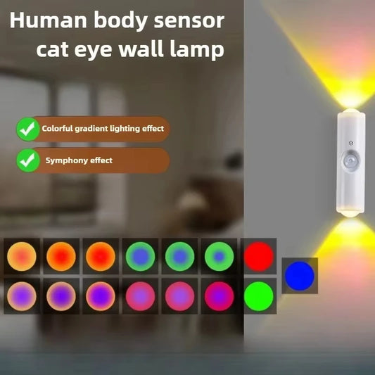 Double Sunset LED Night Wall Lamp