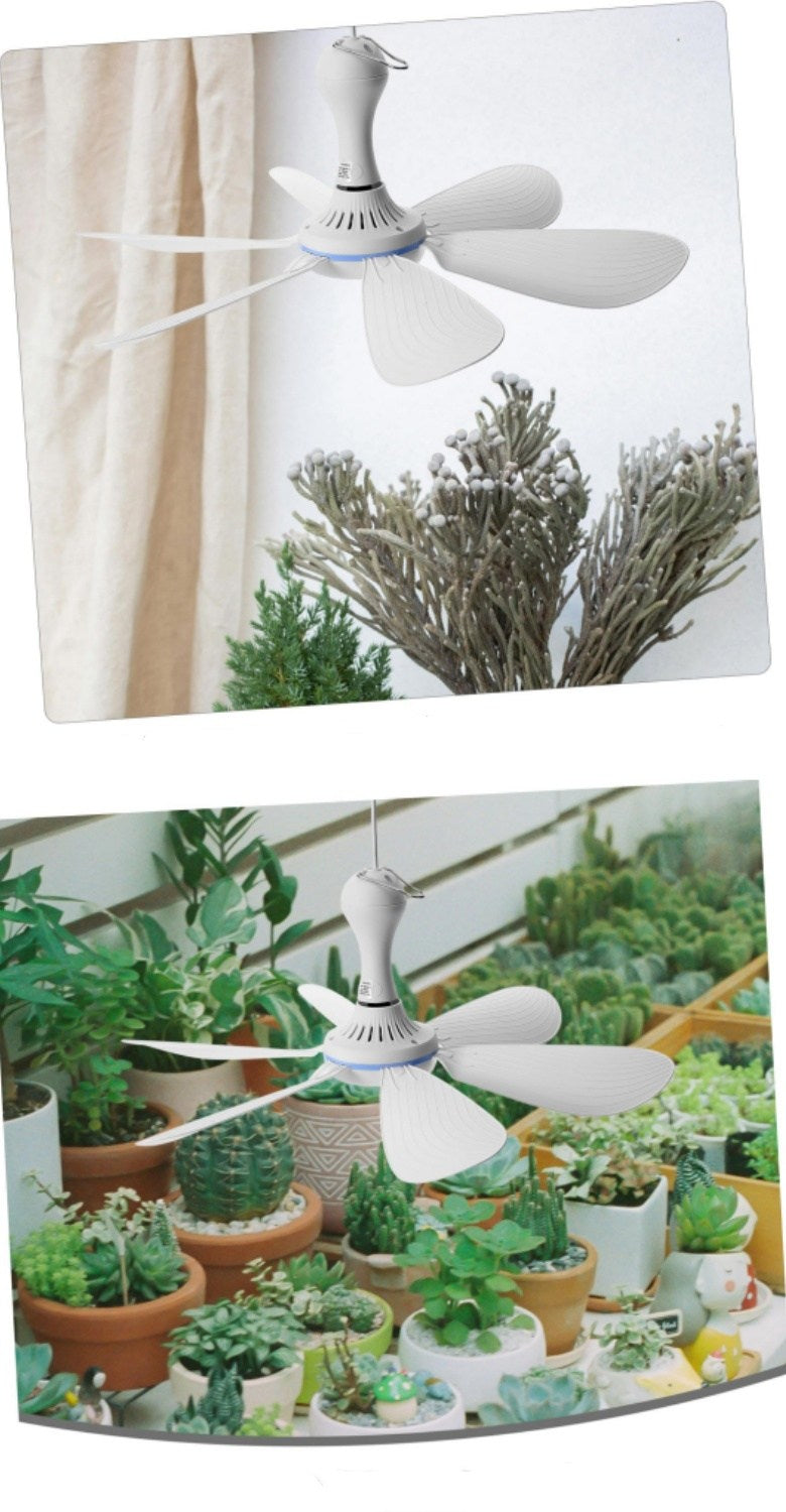 USB Ceiling Detachable Blades Portable Hanging