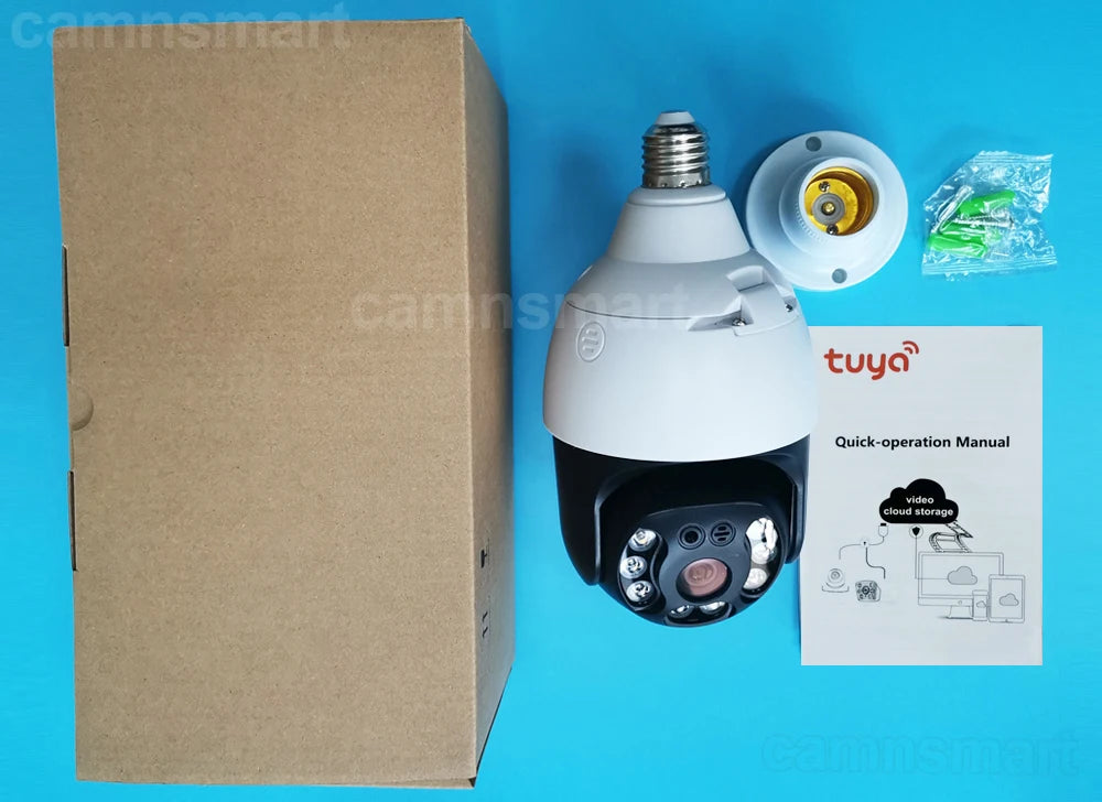 Smart WIFI Bulb Security Camera