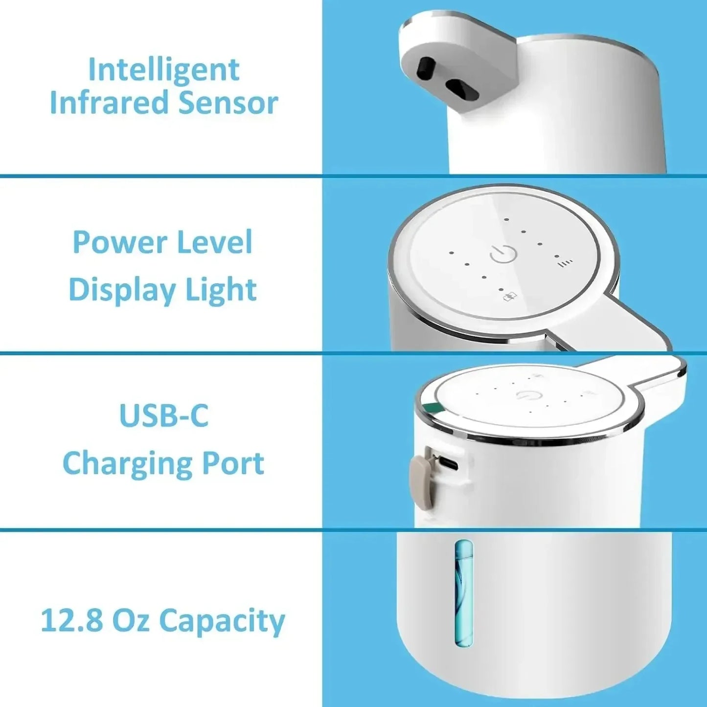 Auto Liquid Foam/Soap Dispenser