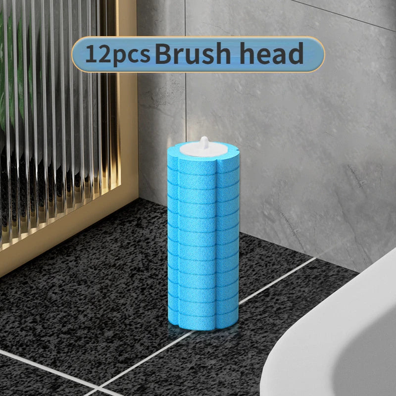 Wall-mounted Disposable Toilet Brush