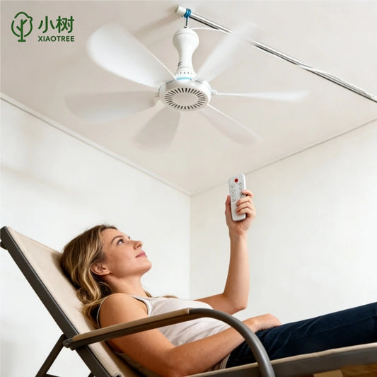 USB Ceiling Detachable Blades Portable Hanging