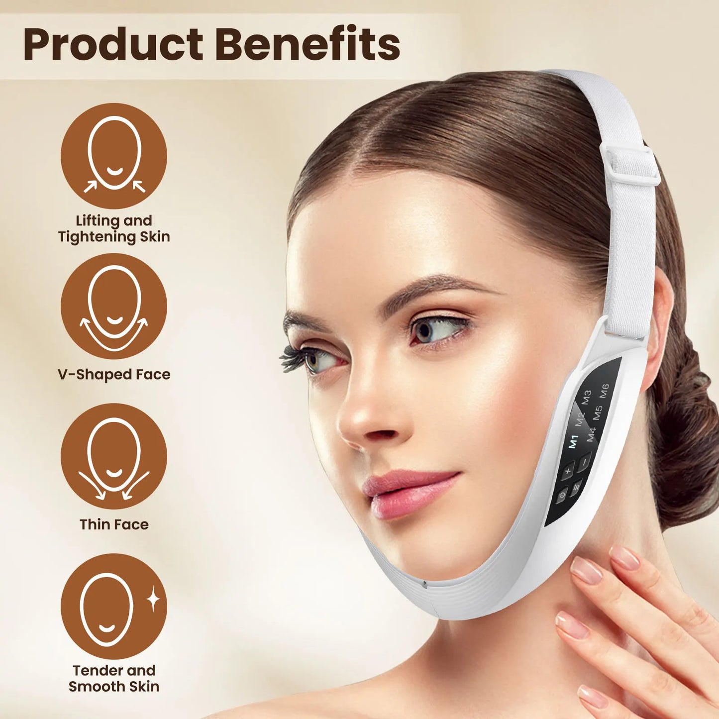 Electric V Face Lifting Massager