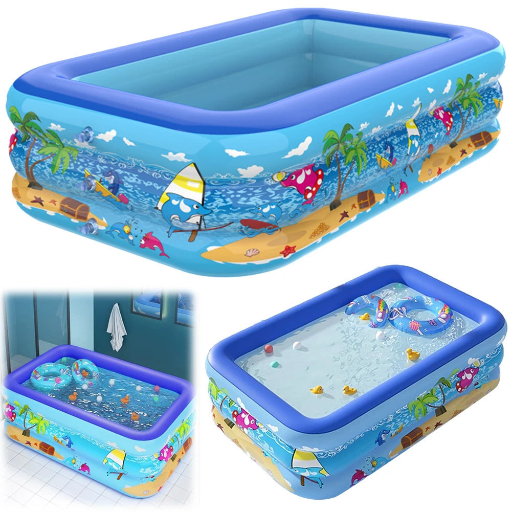 Large Inflatable Family Pools