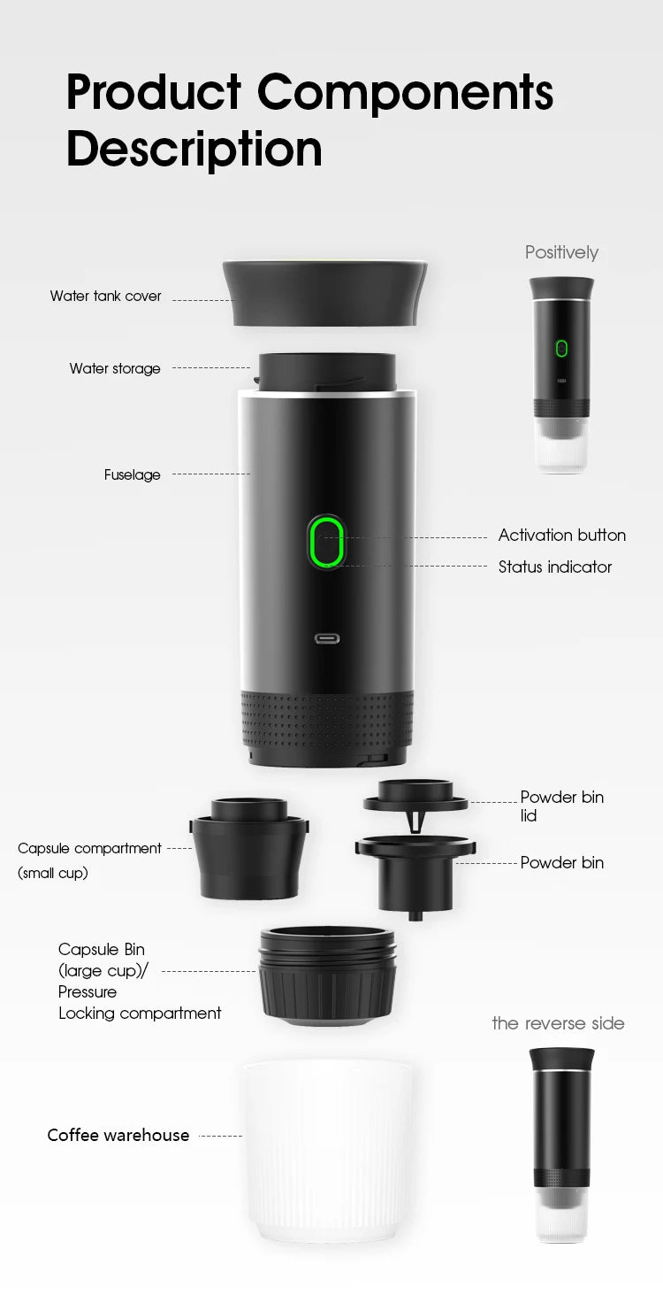 Portable Espresso Coffee Maker