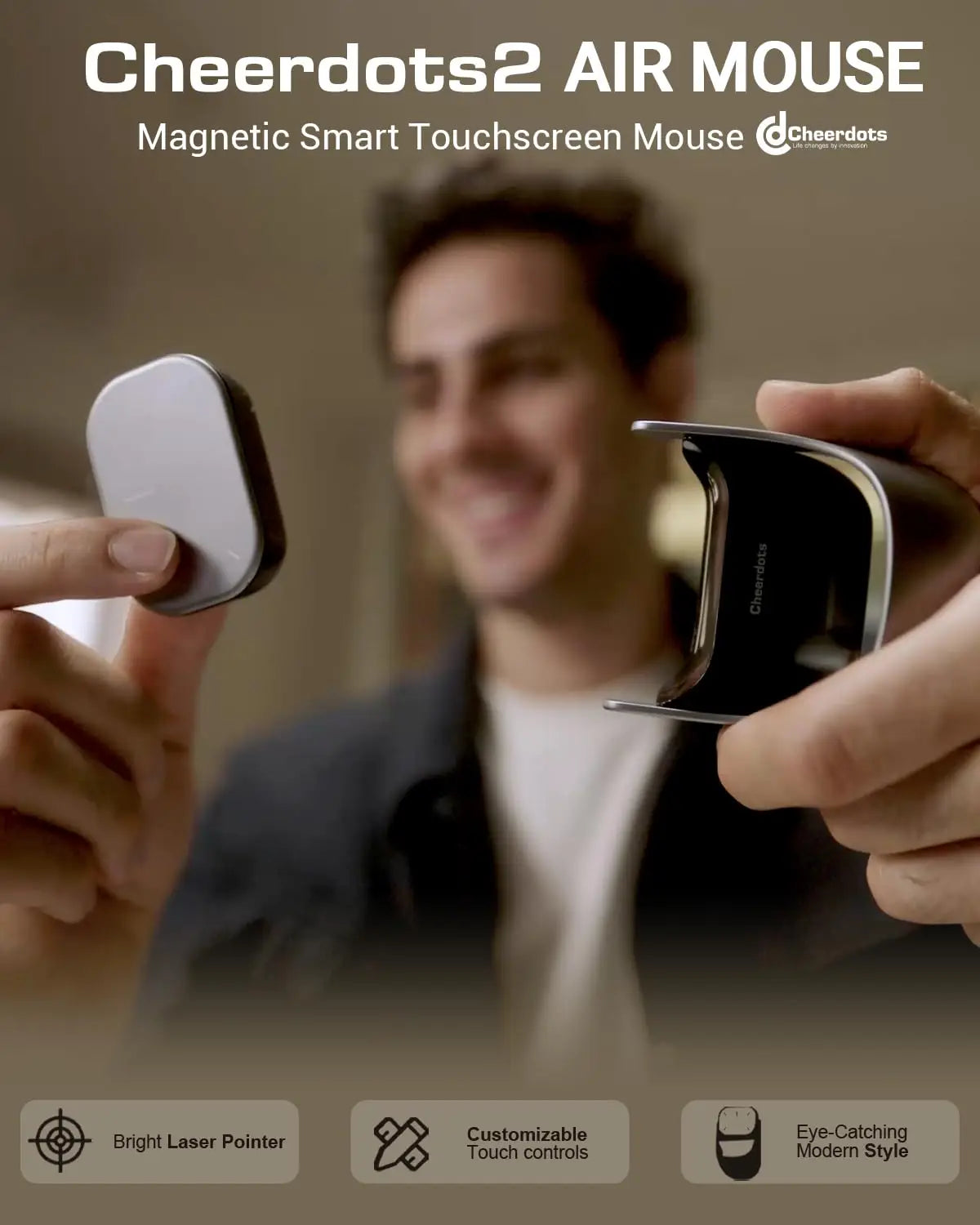 Wireless Detachable Air Mouse
