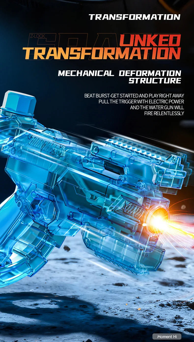 Space Electric Water Gun LED Lights