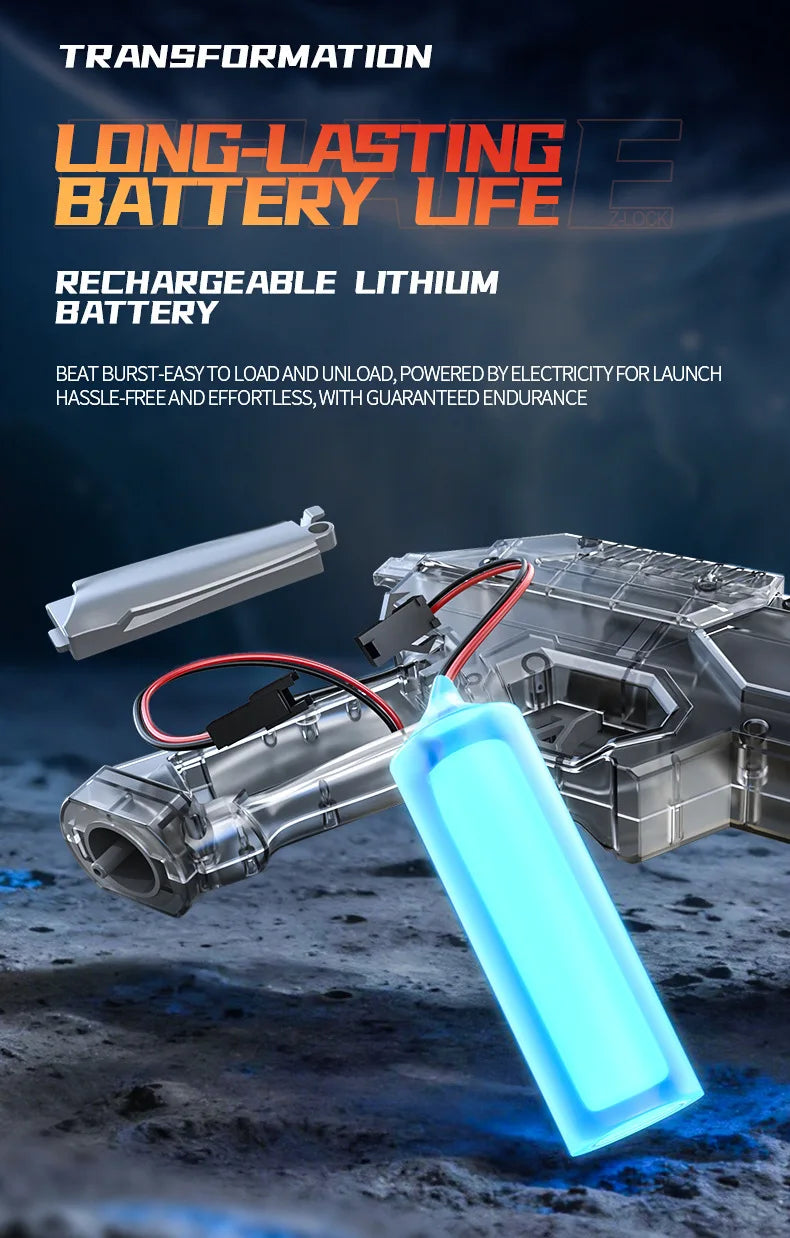 Space Electric Water Gun LED Lights
