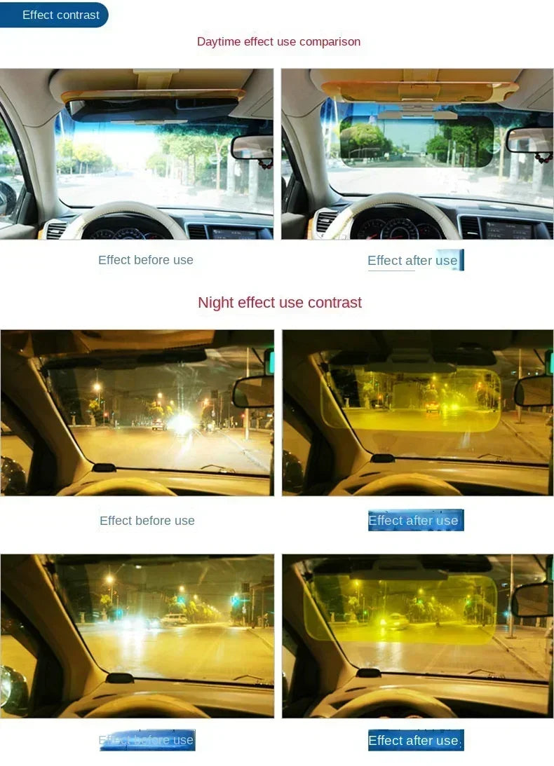 Day and Night Anti-Glare Visor