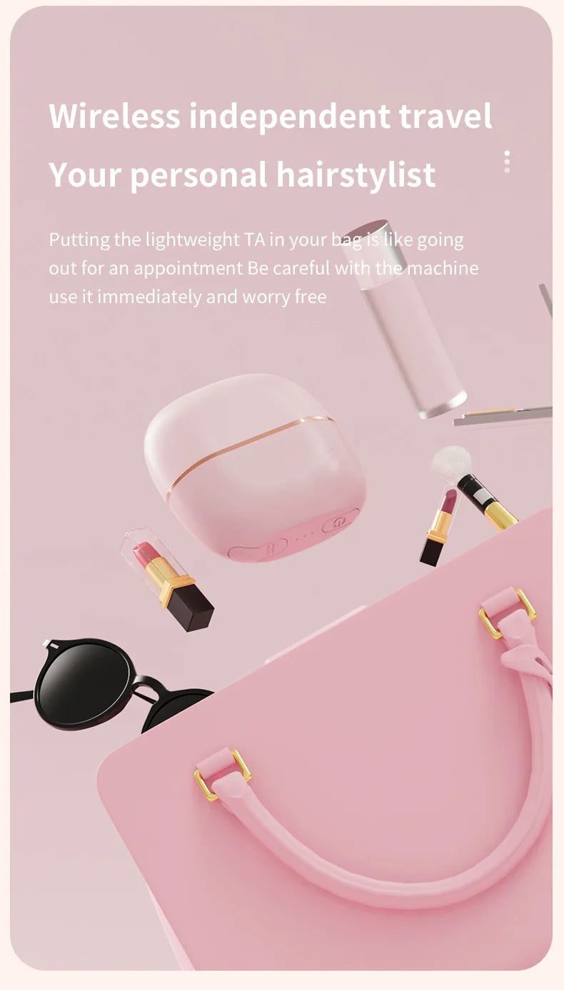 Mini Rechargeable Portable Hair Straightener