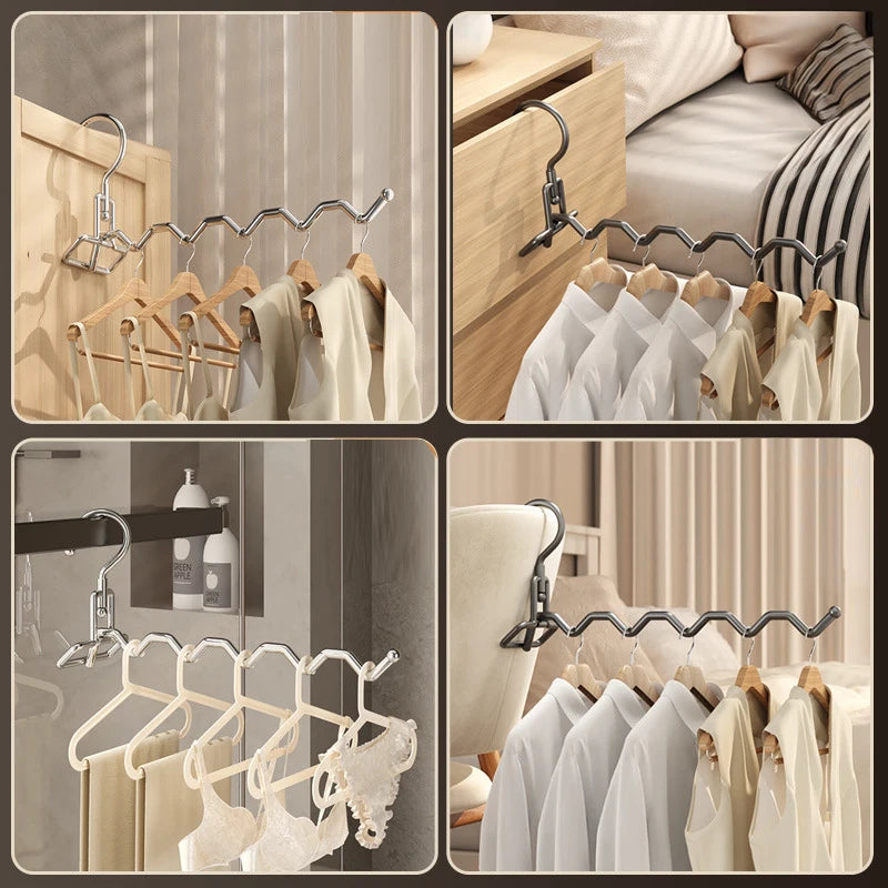 Foldable Clothes Drying Rack