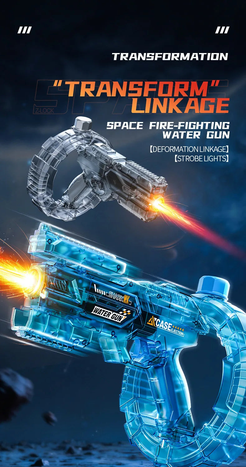 Space Electric Water Gun LED Lights