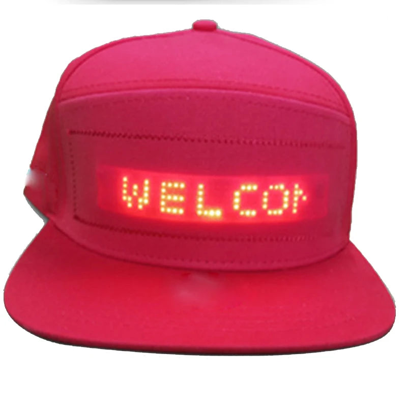 Luminous LED Bluetooth Message Cap