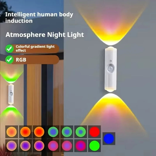 Double Sunset LED Night  Wall Lamp