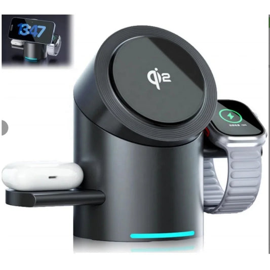 Qi2 3 In 1 Magnetic Wireless Charger