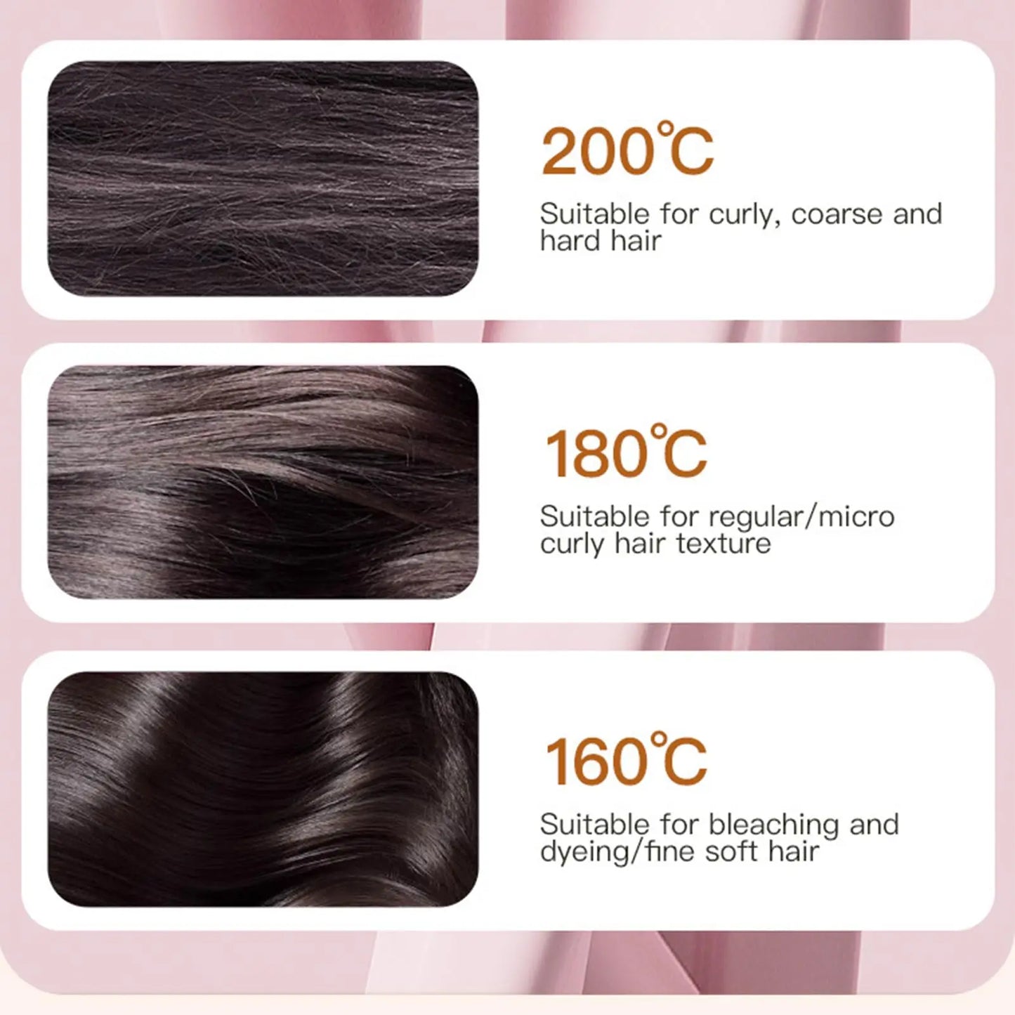 Mini Rechargeable Portable Hair Straightener