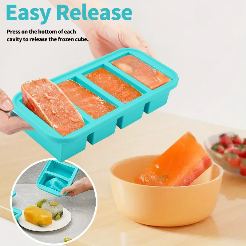 Silicone Freezer Molds