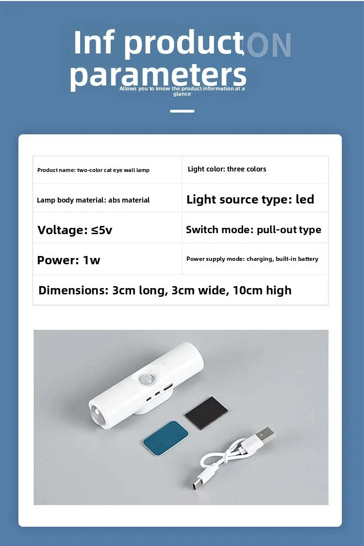 RGB Rechargeable Wall Lamp