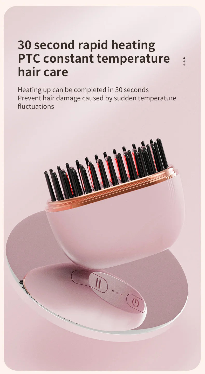 Mini Rechargeable Portable Hair Straightener