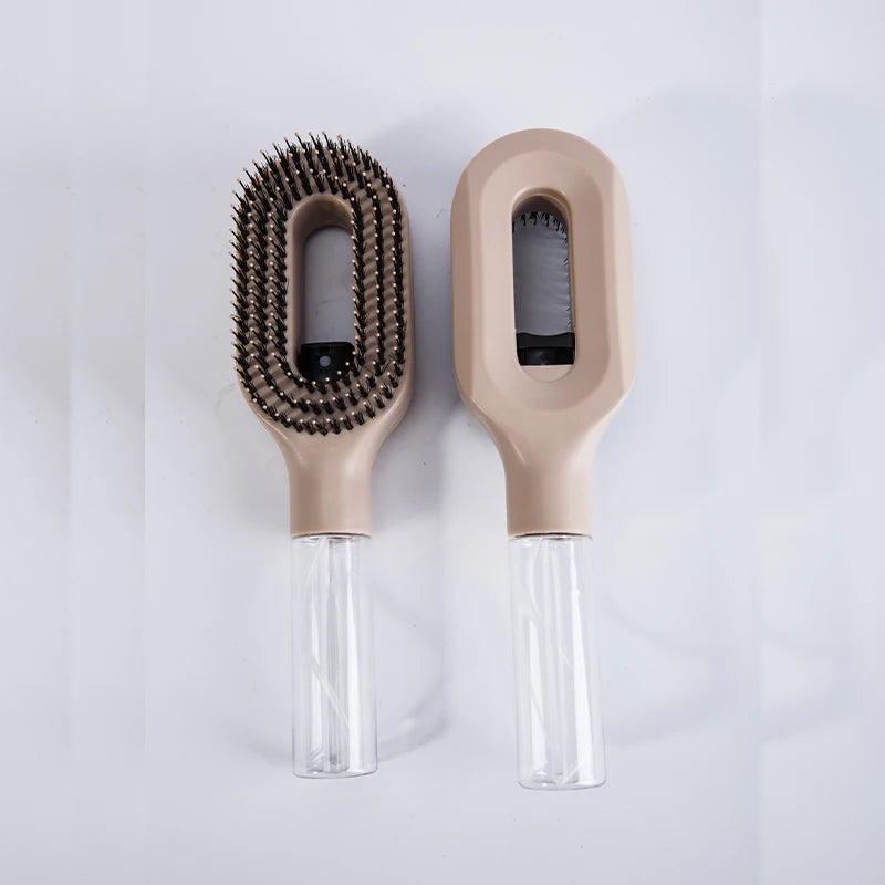 Water Spray Hair Brush Scalp Massage Brush