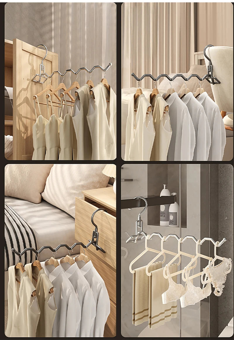 Foldable Clothes Drying Rack