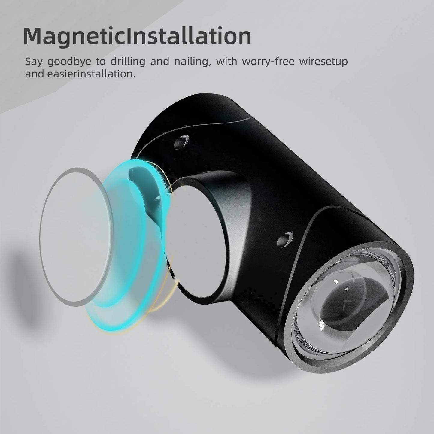 Rechargable Magnetic Motion Sensor Light