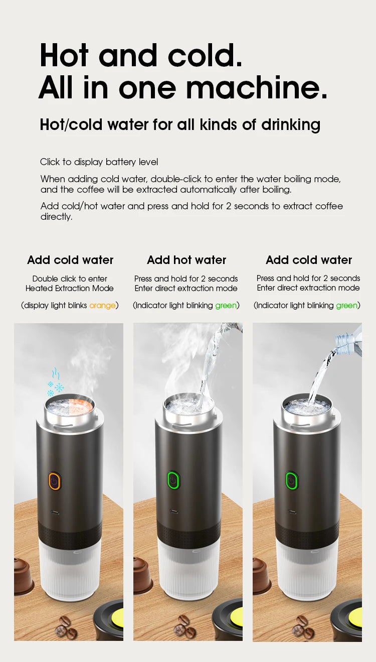 Portable Espresso Coffee Maker