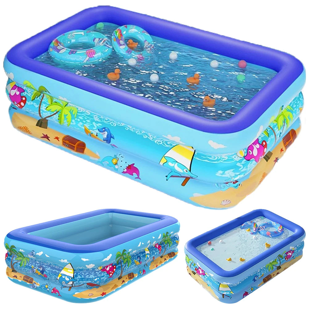 Large Inflatable Family Pools