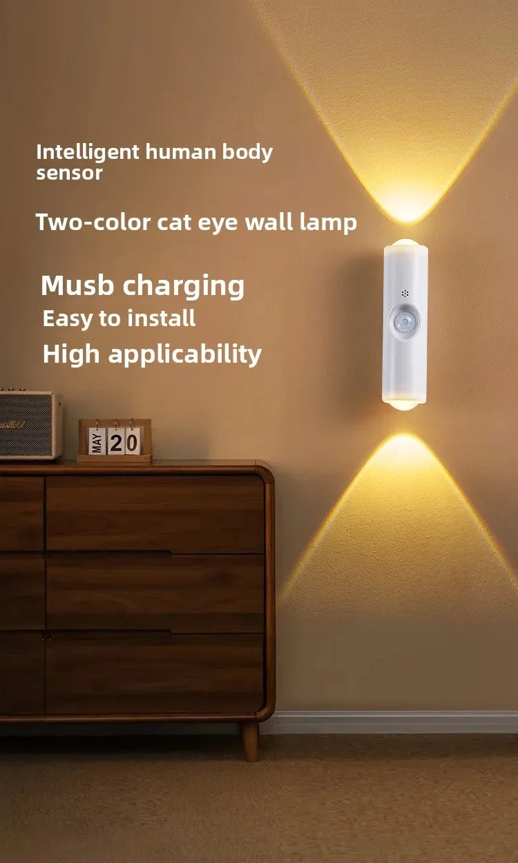 Double Sunset LED Night  Wall Lamp