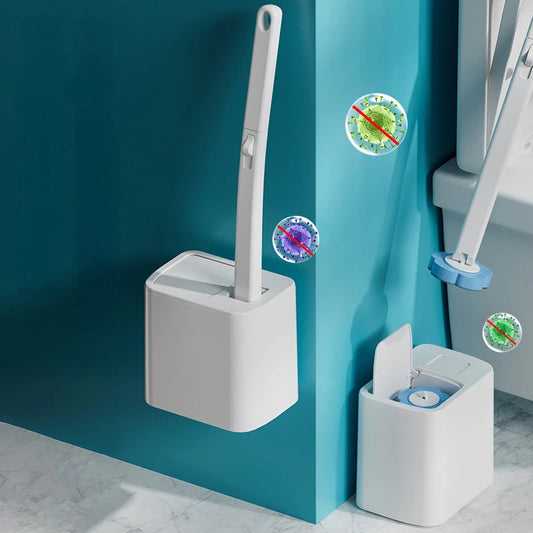 Wall-mounted Disposable Toilet Brush