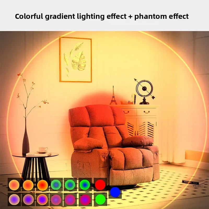 Double Sunset LED Night  Wall Lamp
