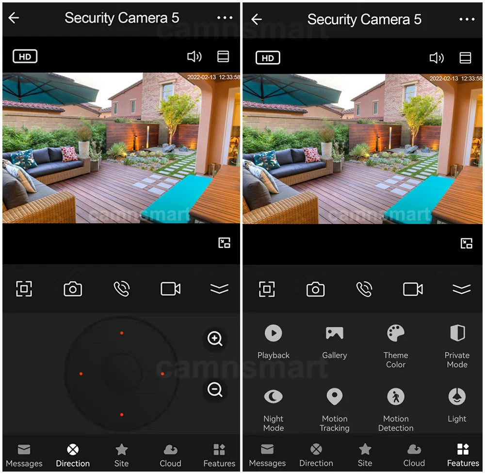 Smart WIFI Bulb Security Camera