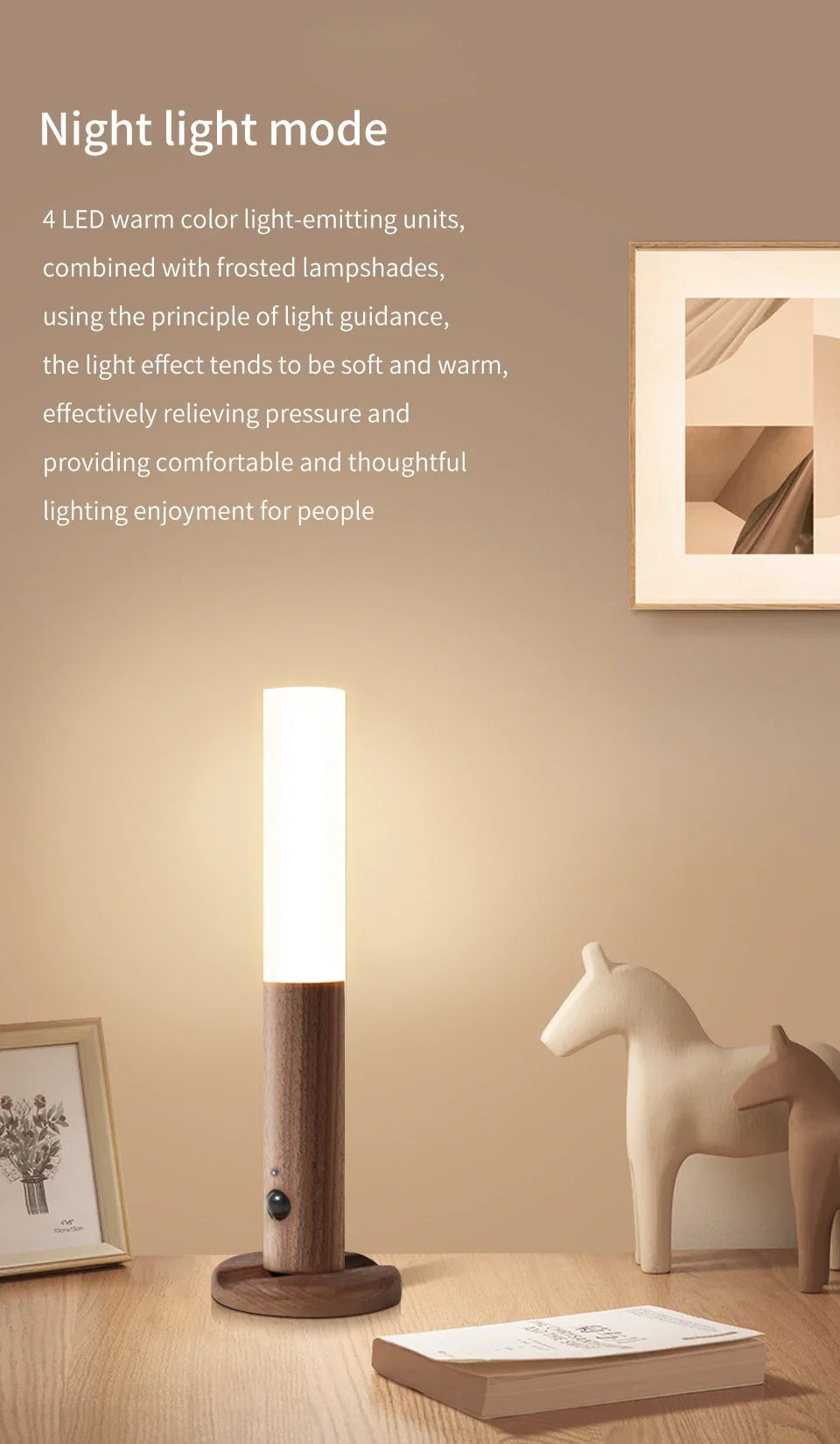 Motion Sensor Rechargable Night Light