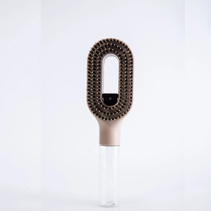 Water Spray Hair Brush Scalp Massage Brush