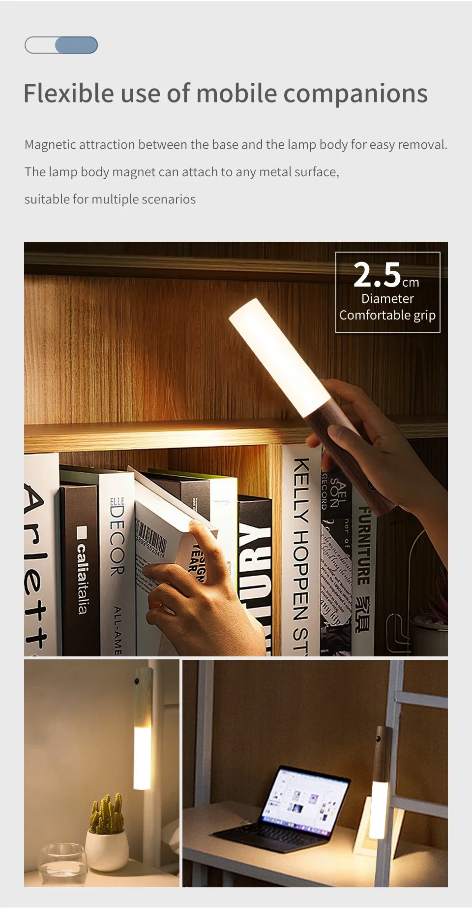 Motion Sensor Rechargable Night Light