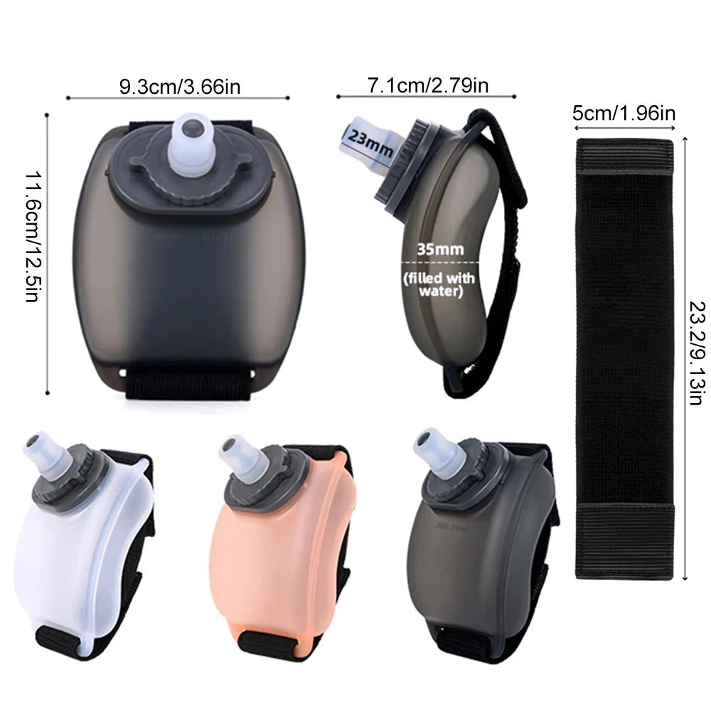Wearable Silicone Handsfree Wrist Water Bottle