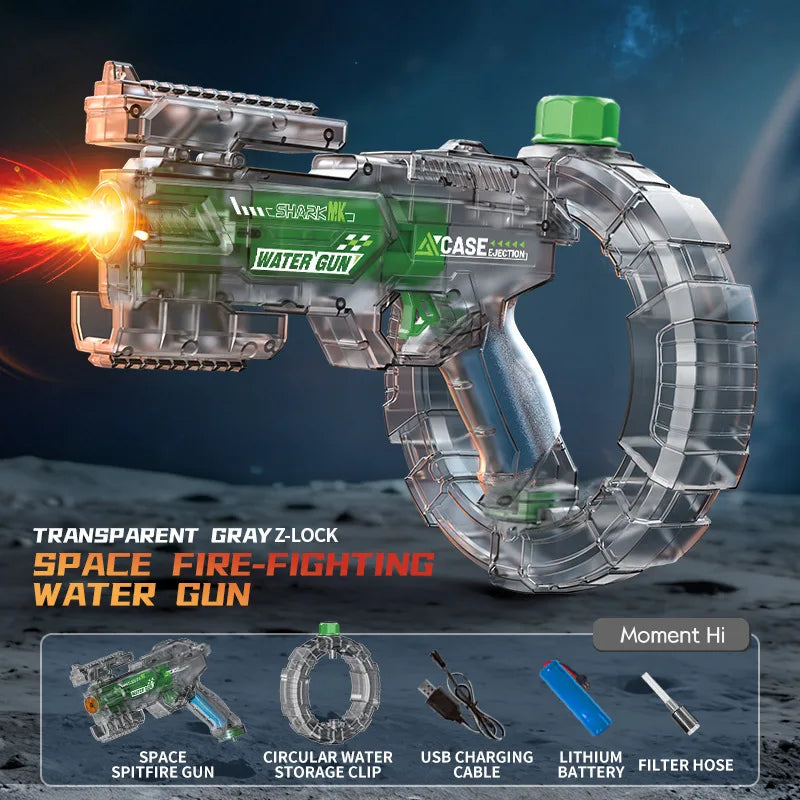 Space Electric Water Gun LED Lights