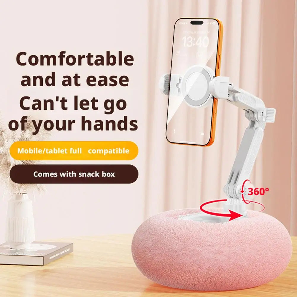Plush Pillow Mobile Phone / Tablet Stand
