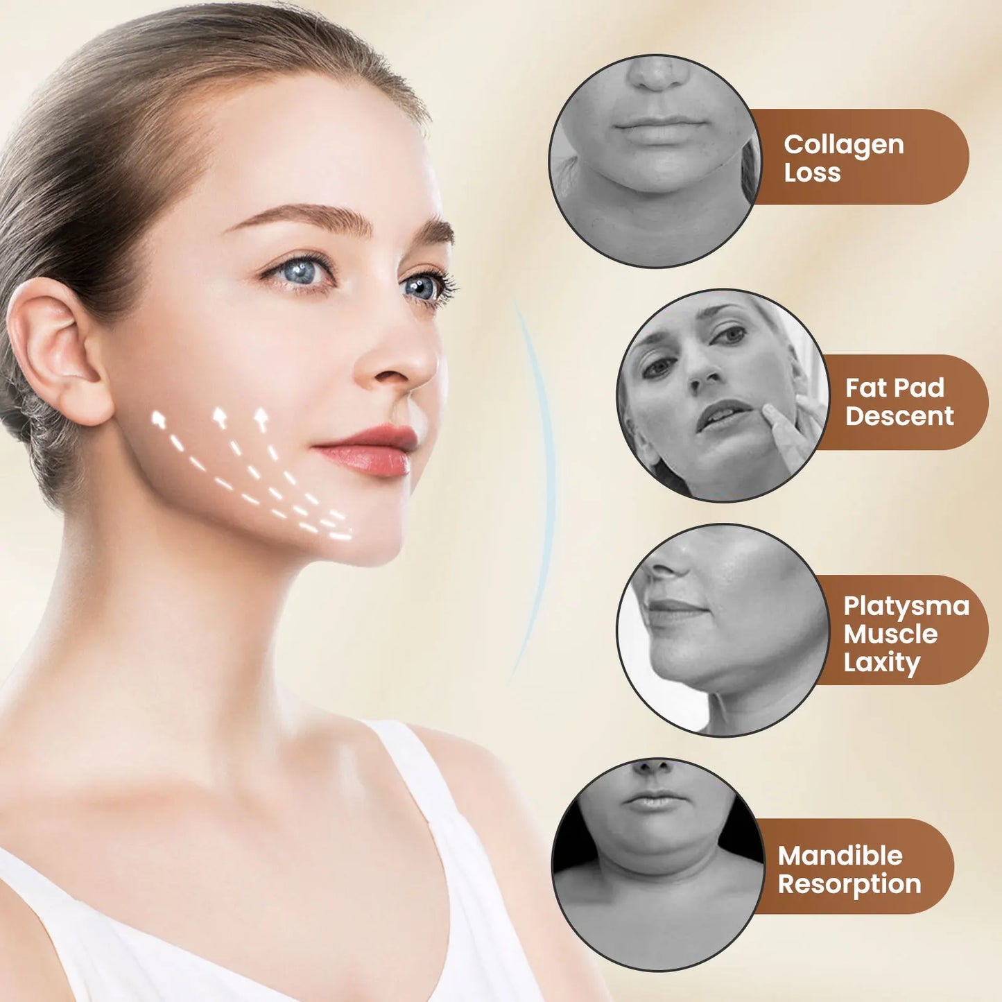 Electric V Face Lifting Massager
