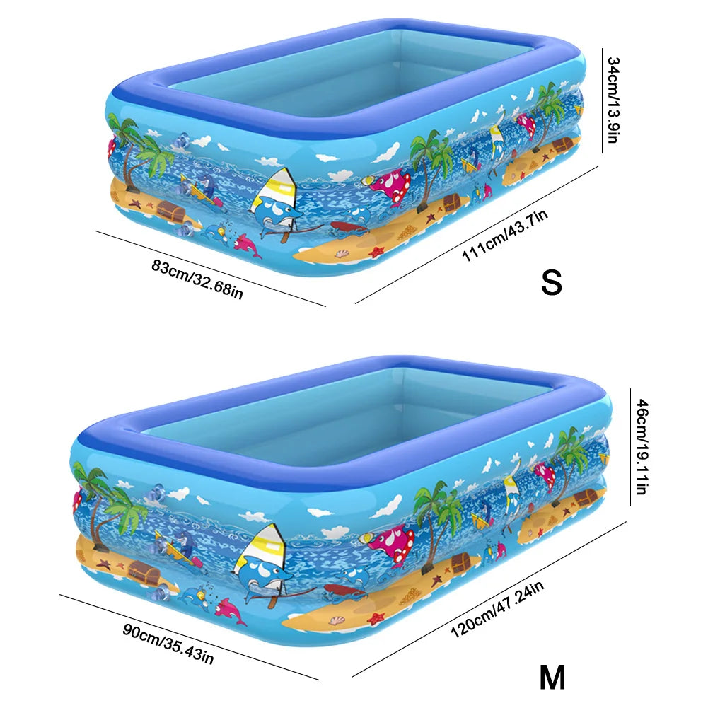 Large Inflatable Family Pools