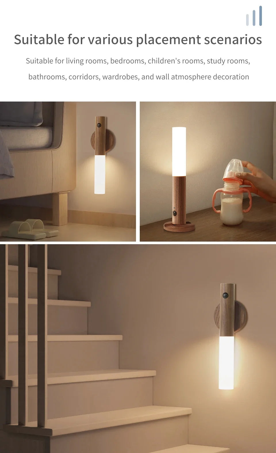 Motion Sensor Rechargable Night Light