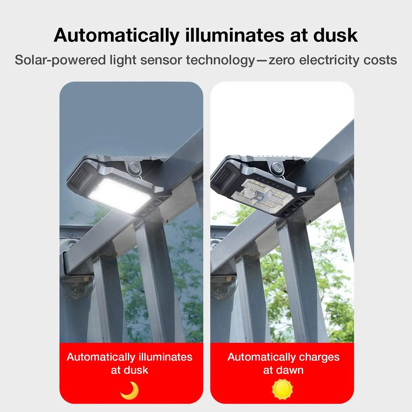 Clip on Solar Motion Sensor Lights