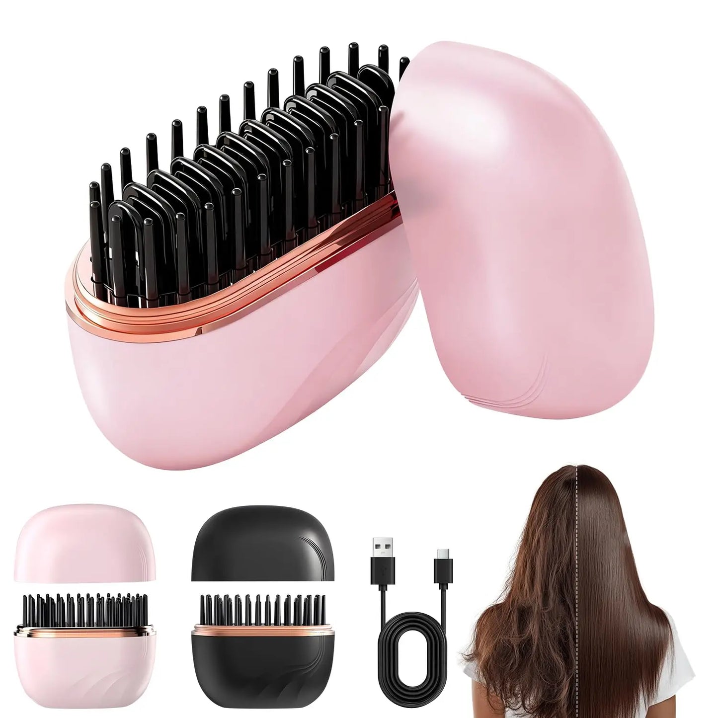 Mini Rechargeable Portable Hair Straightener