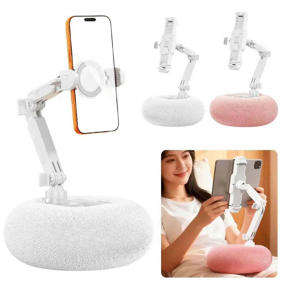 Plush Pillow Mobile Phone / Tablet Stand