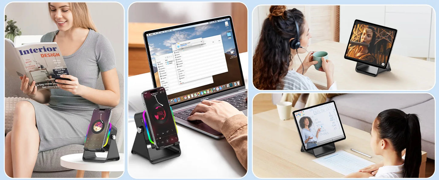 5 In 1 Wireless Induction Speaker