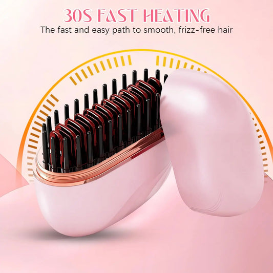 Mini Rechargeable Portable Hair Straightener