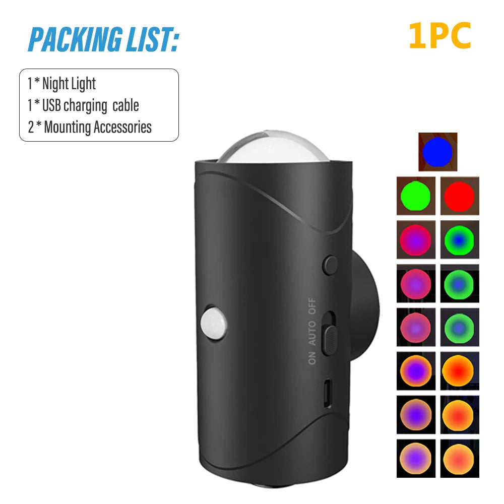 Rechargable Magnetic Motion Sensor Light