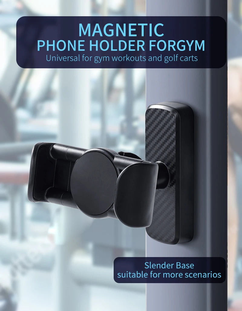 360° Magnetic Gym Phone Holder