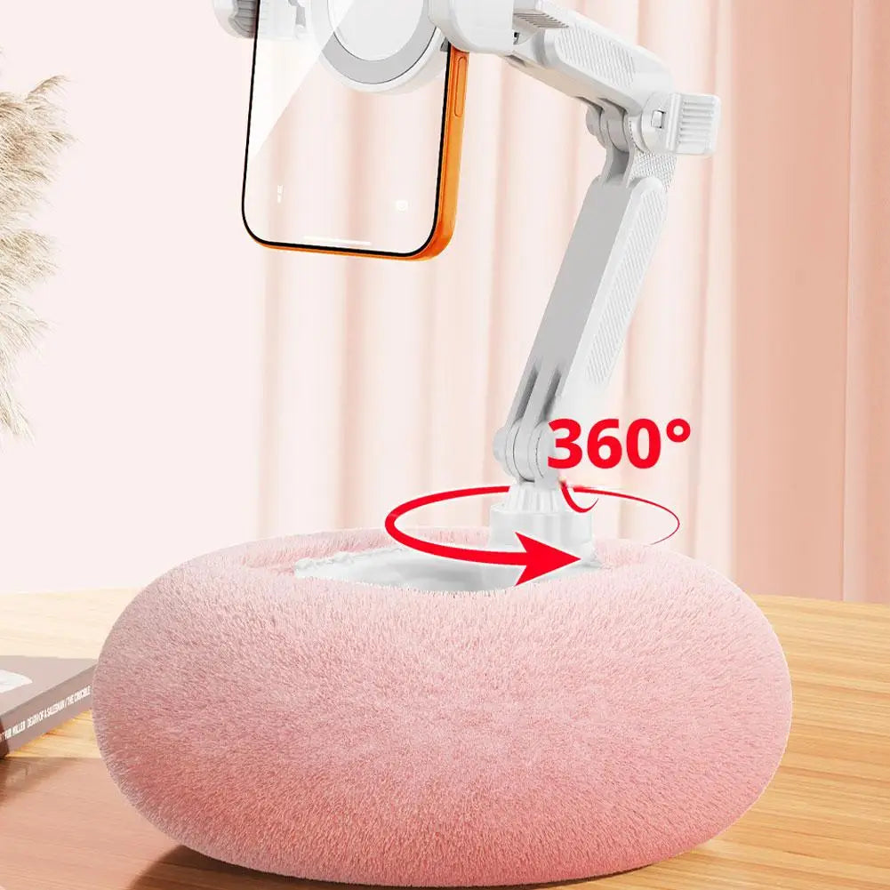 Plush Pillow Mobile Phone / Tablet Stand